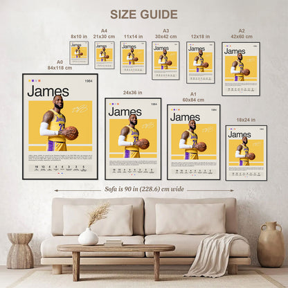 Lebron James Poster Postersport