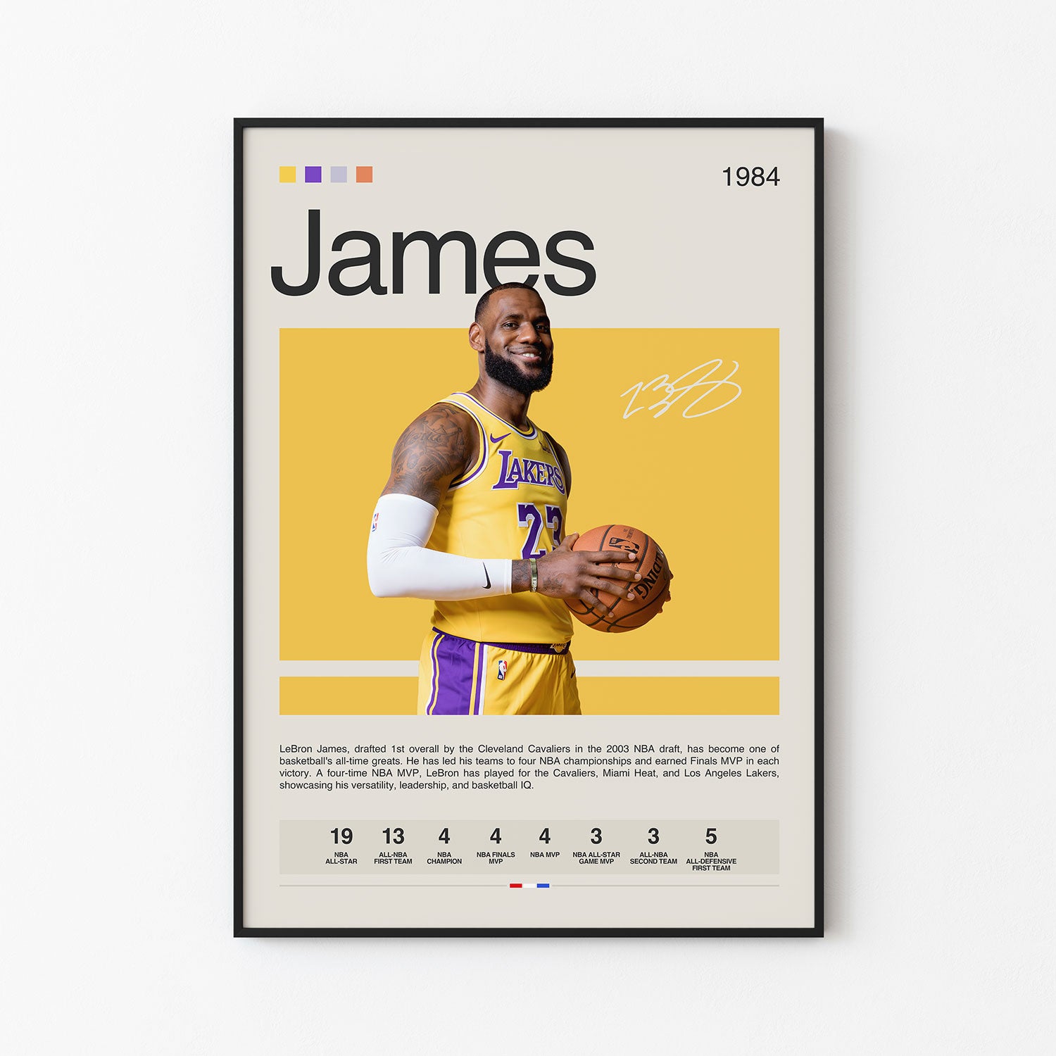 Lebron James Poster Postersport