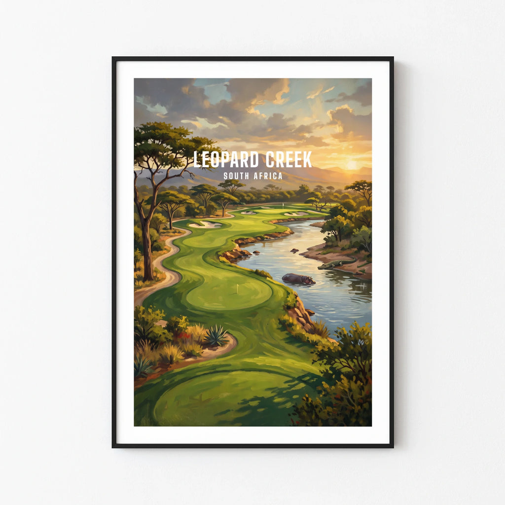 Affiche Leopard Creek