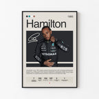 Lewis Hamilton Poster Postersport