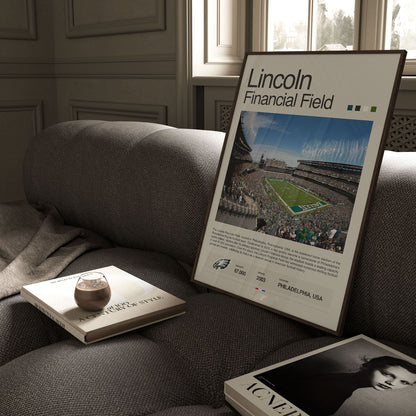 Lincoln Financial Field Poster Postersport