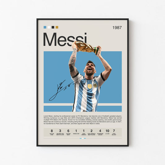 Lionel Messi Poster Postersport