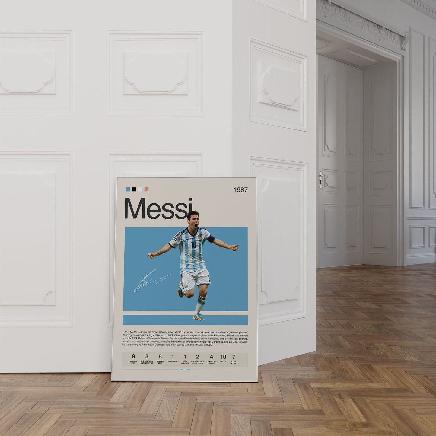 Lionel Messi Poster Postersport