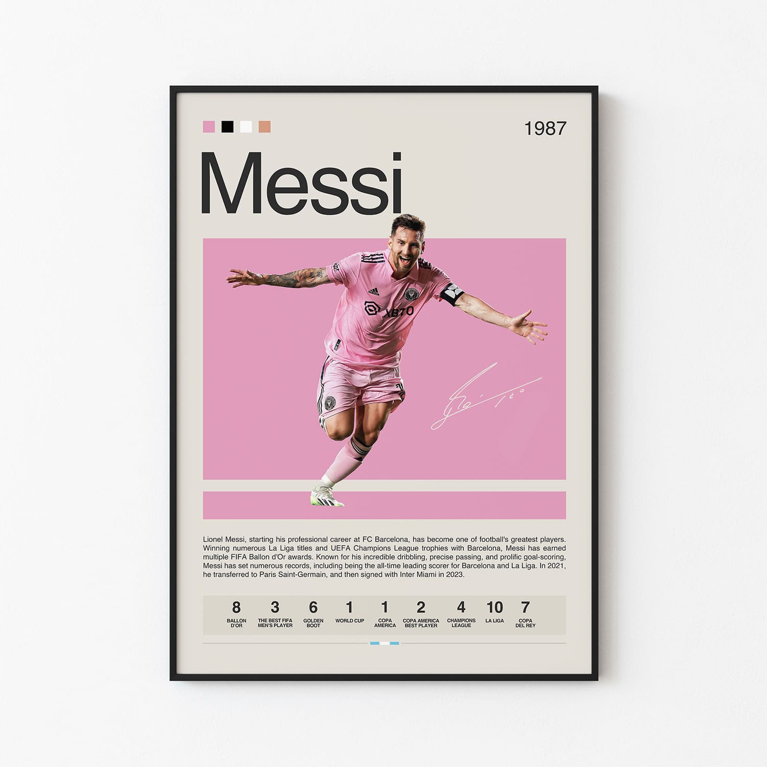 Lionel Messi Poster – Postersport