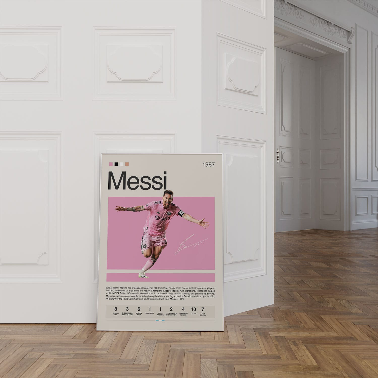 Lionel Messi Poster Postersport