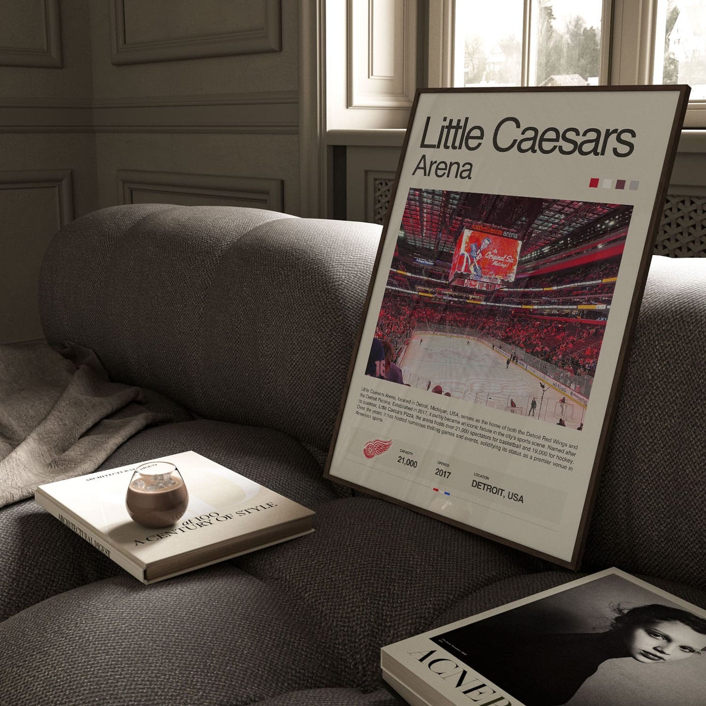 Little Caesars Arena Poster Postersport