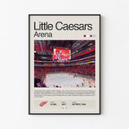 Little Caesars Arena Poster Postersport