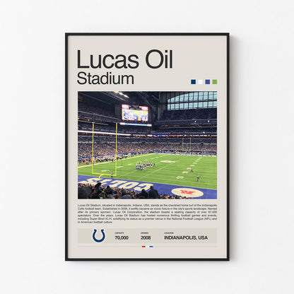 Lucas Oil Stadium Poster Postersport