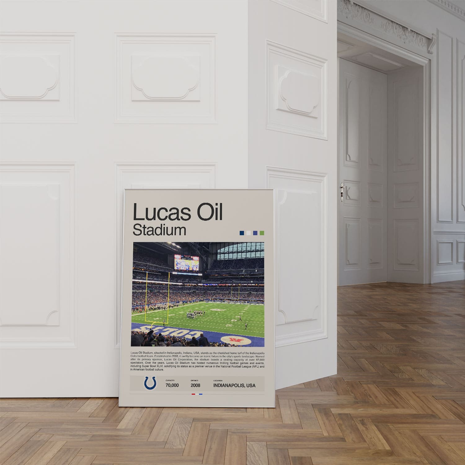 Lucas Oil Stadium Poster Postersport