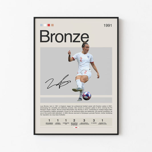 Lucy Bronze Poster Postersport