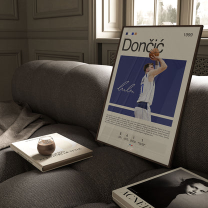 Luka Dončić Poster Postersport