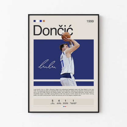 Luka Dončić Poster Postersport