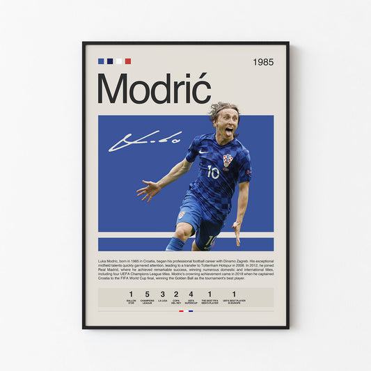 Luka Modrić Poster Postersport