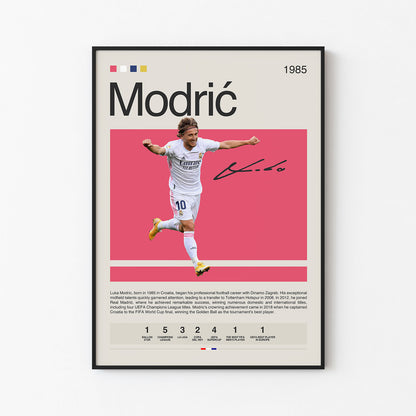 Luka Modrić Poster Postersport