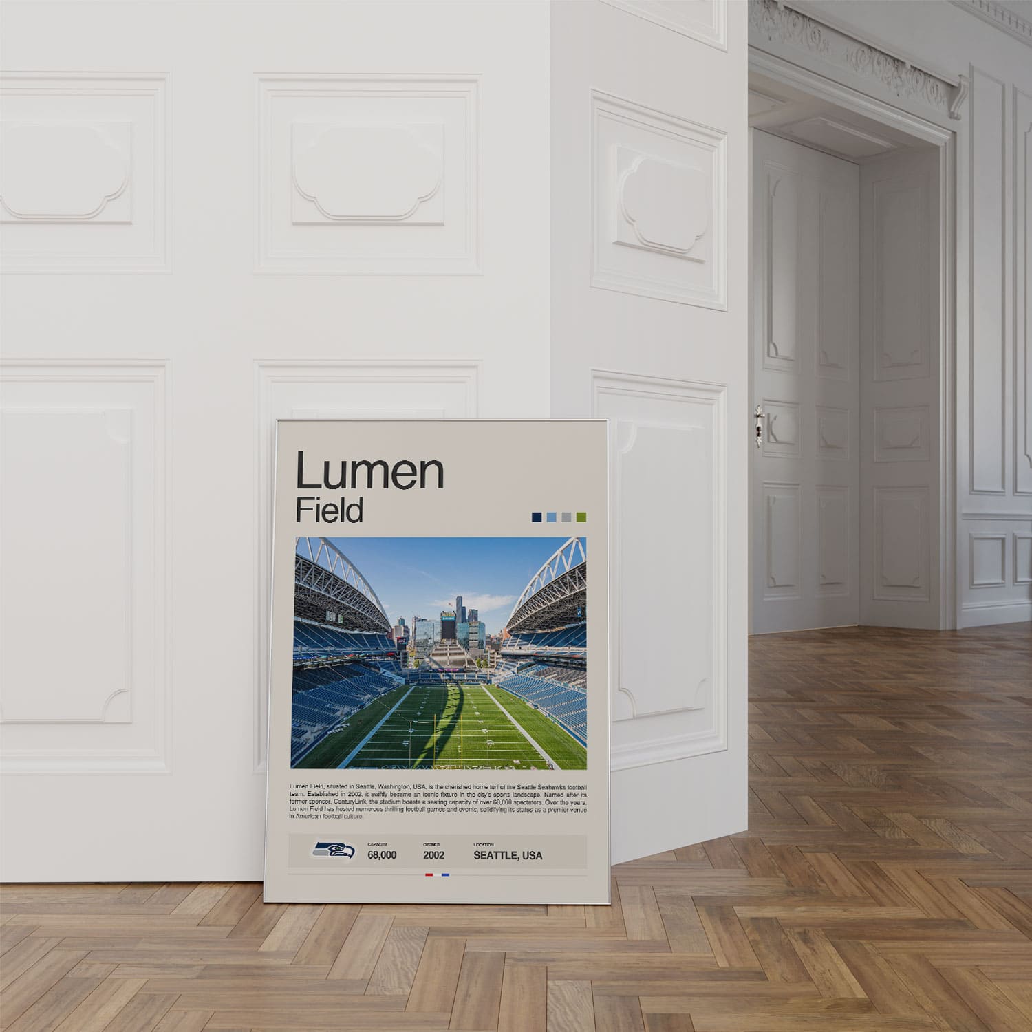 Lumen Field Poster Postersport