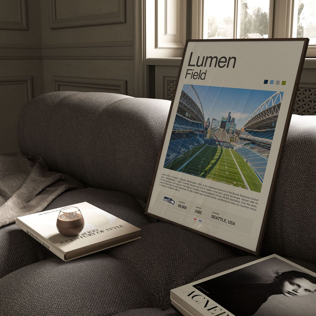 Lumen Field Poster Postersport