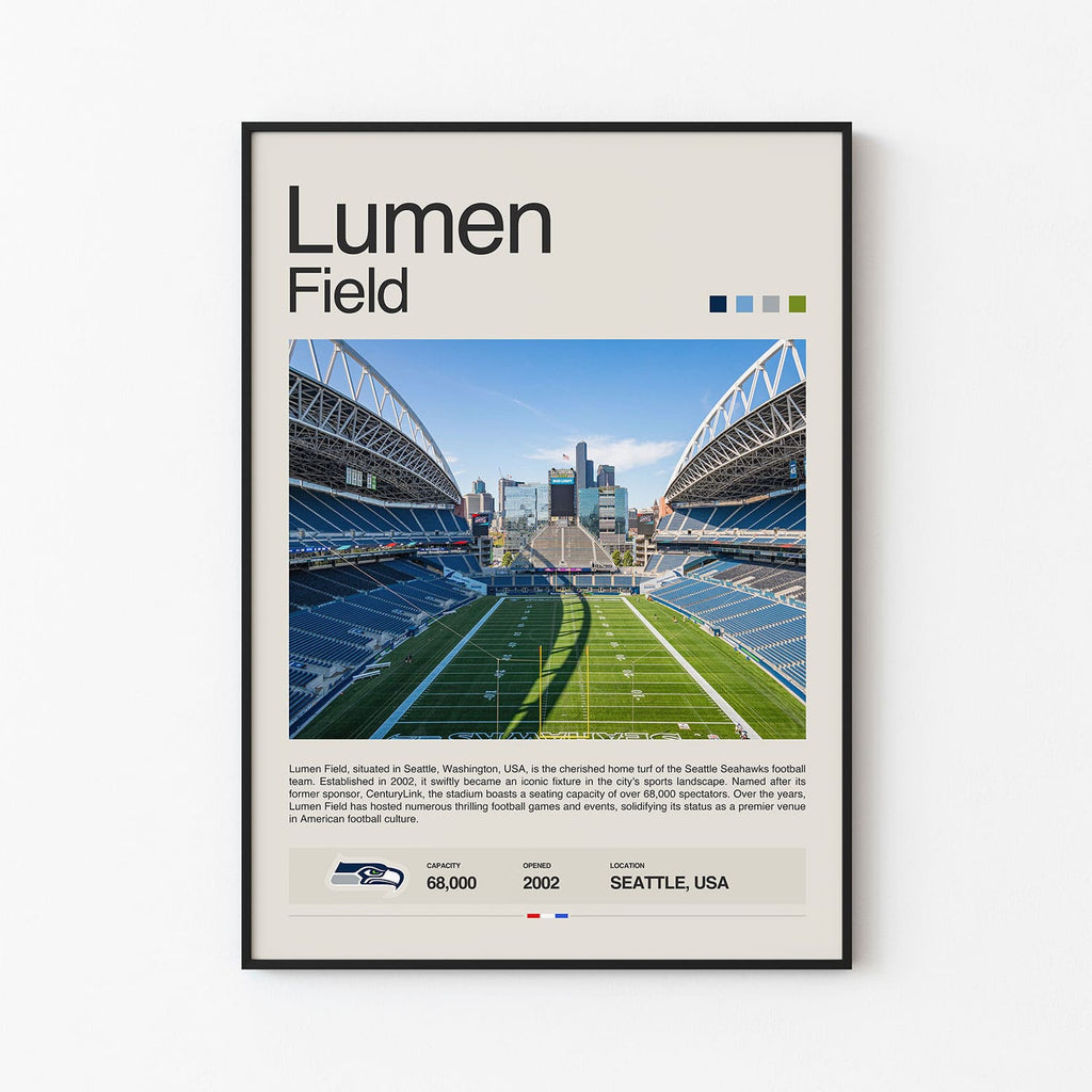 Lumen Field Poster Postersport