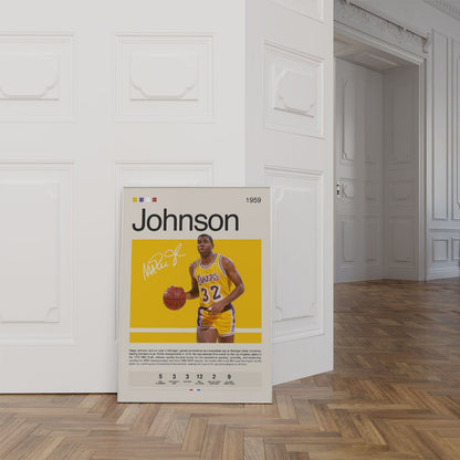 Magic Johnson Poster Postersport