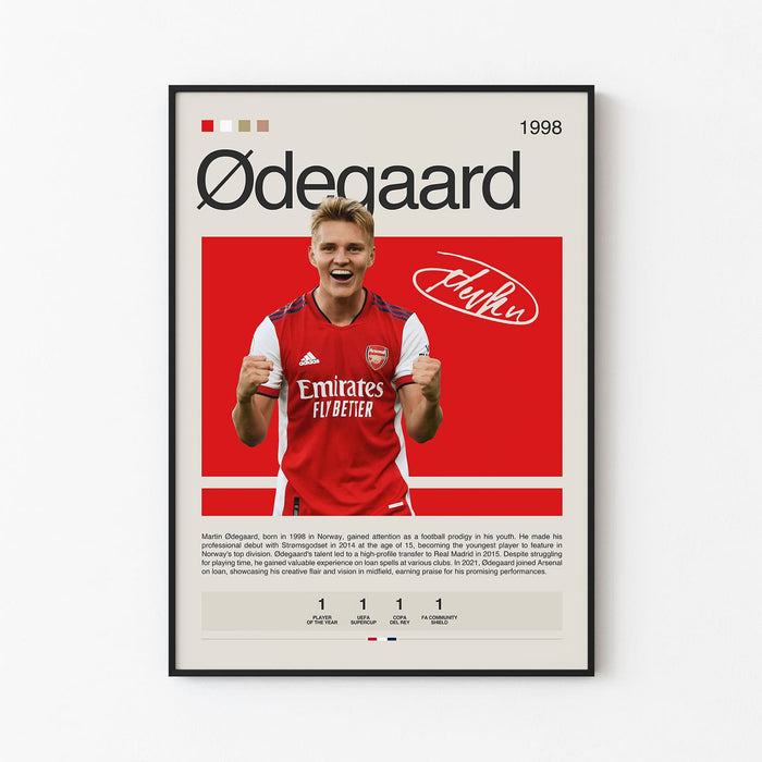 Martin Odegaard Poster