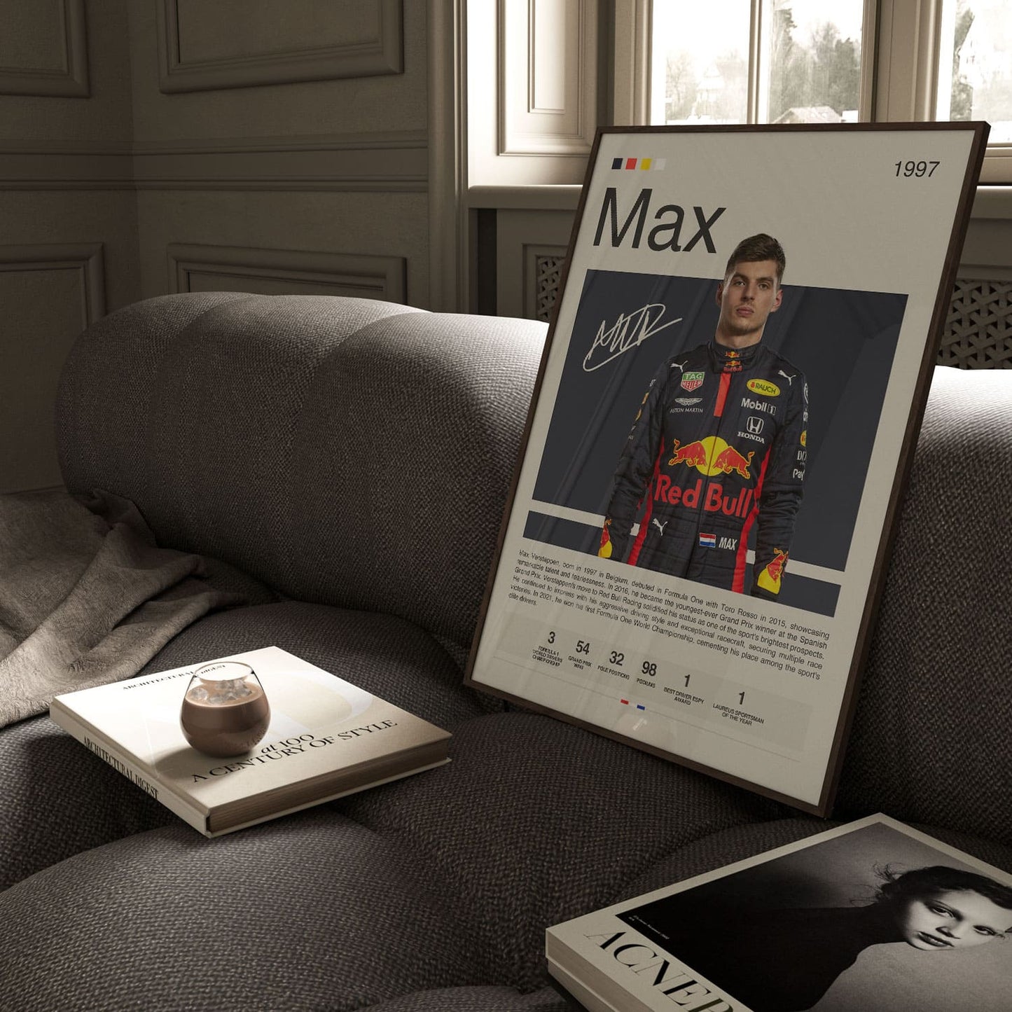 Max Verstappen Poster Postersport