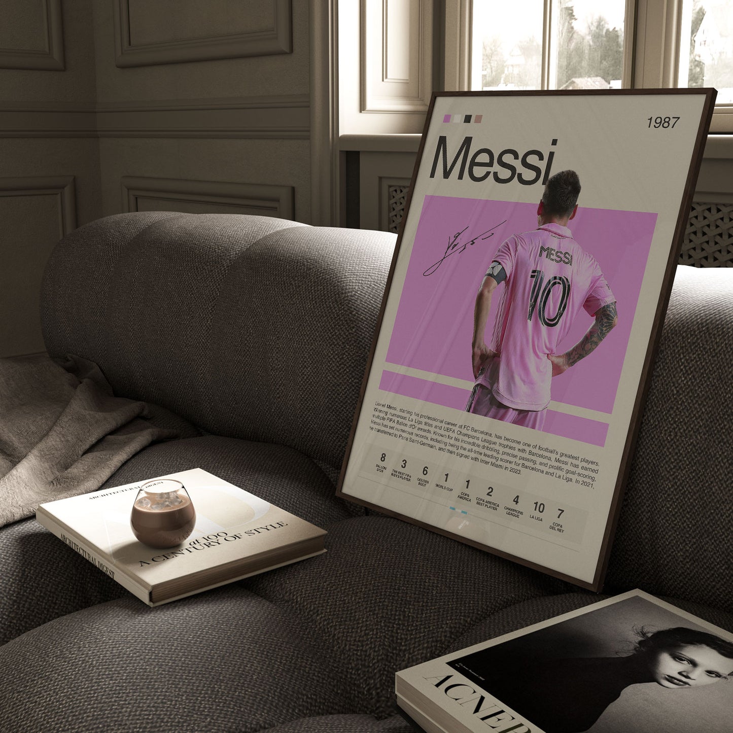 Messi Miami Poster Postersport