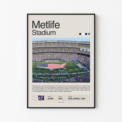 MetLife Stadium Poster Postersport