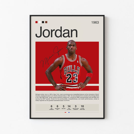 Michael Jordan Poster Postersport