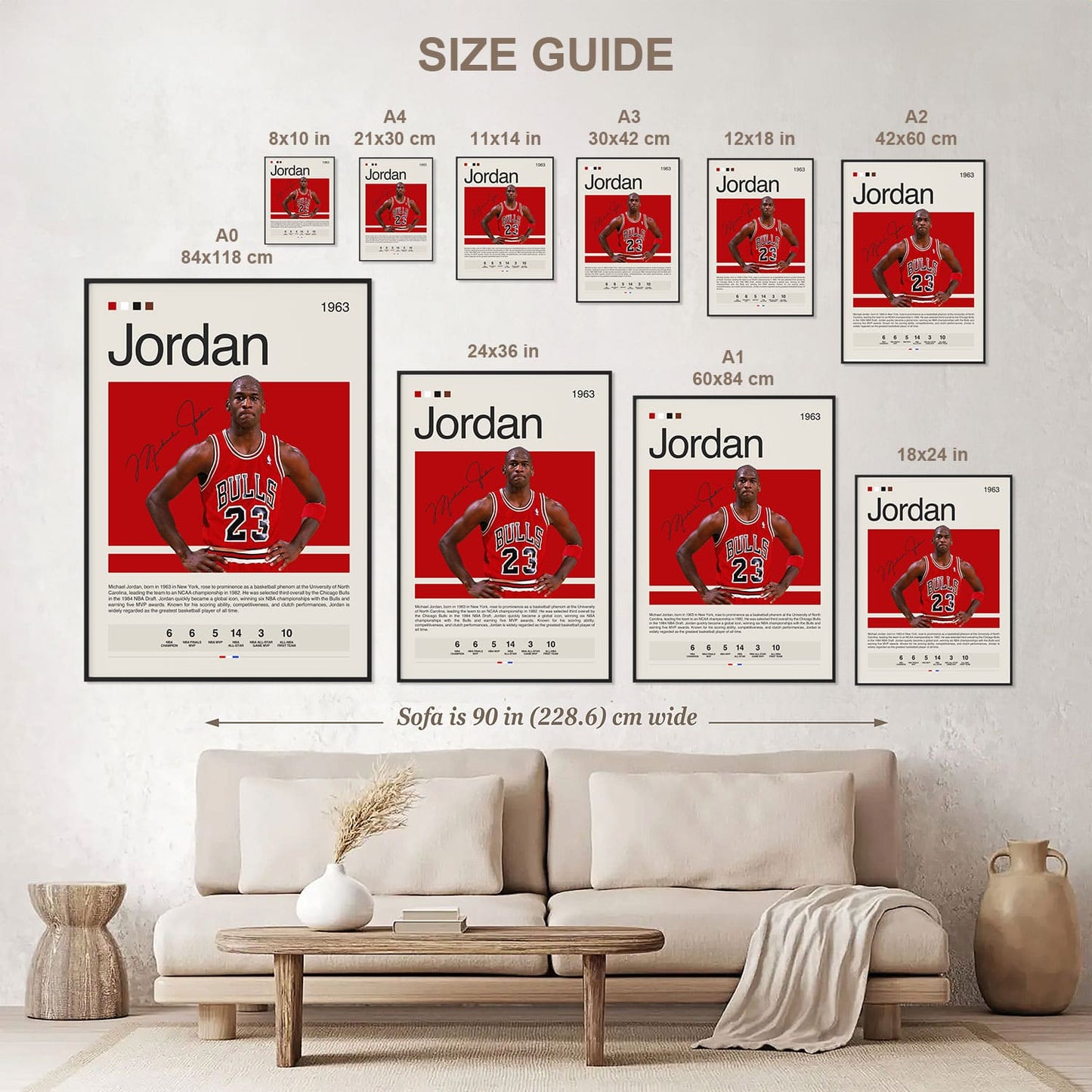 Michael Jordan Poster Postersport