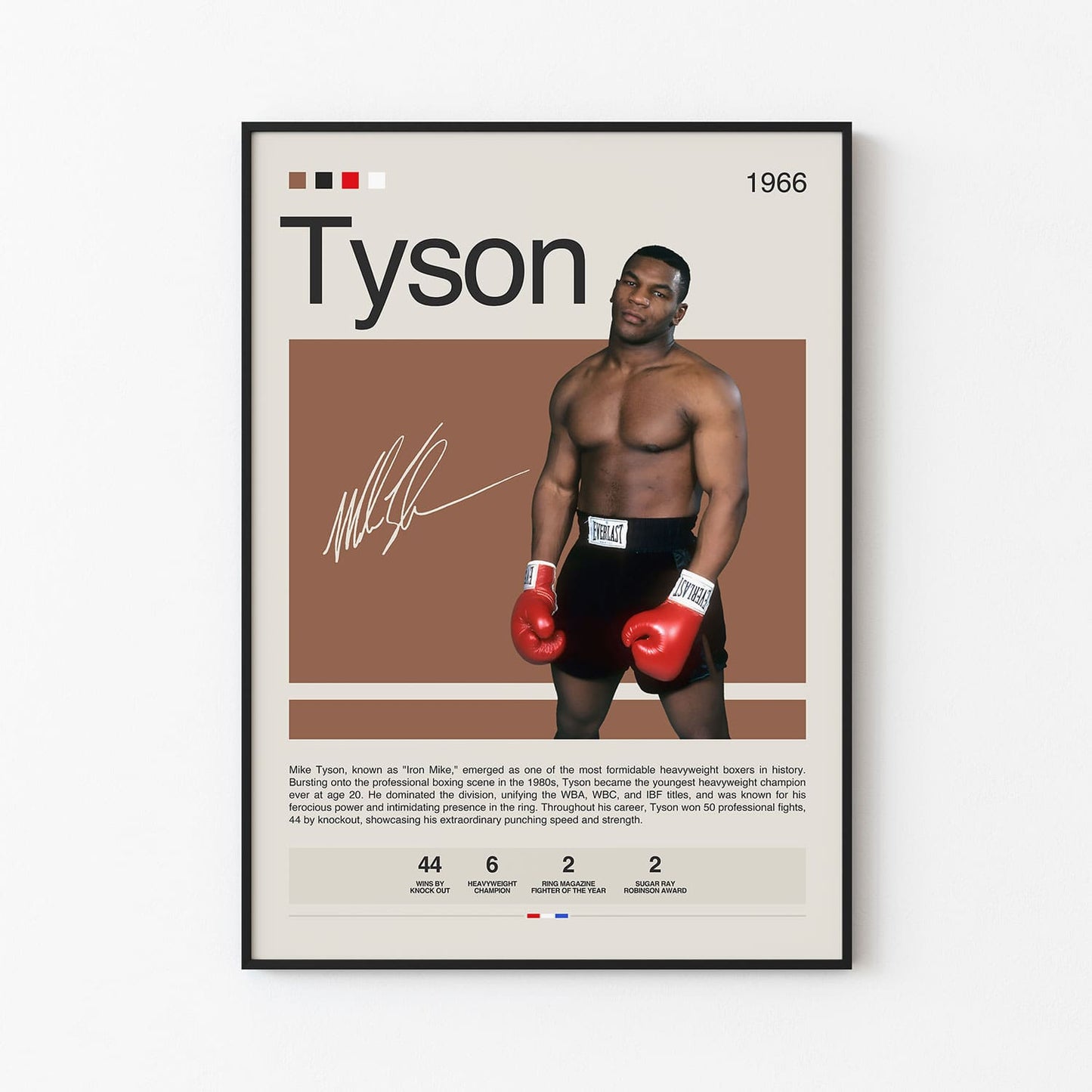 Mike Tyson Poster Postersport