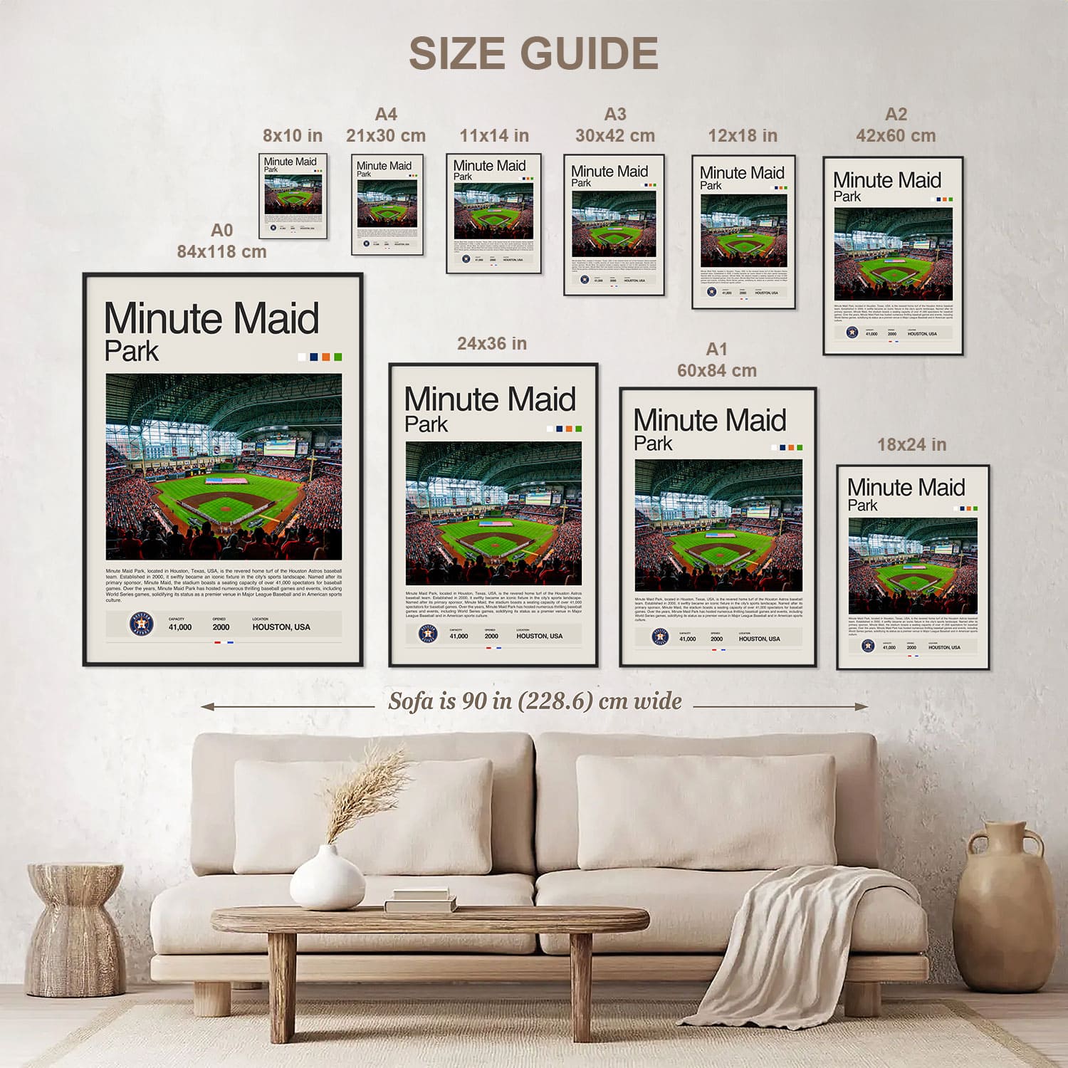 Minute Maid Park Poster Postersport