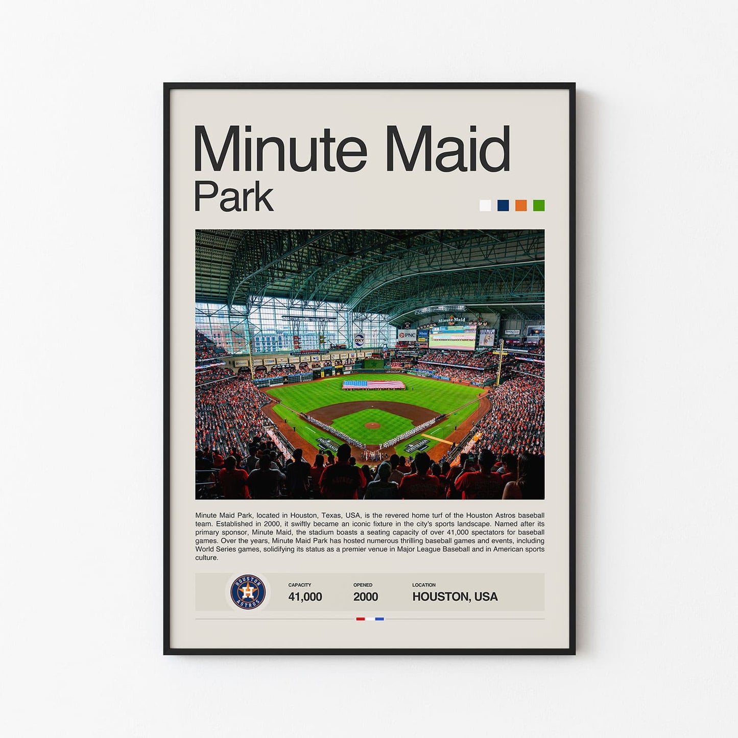 Minute Maid Park Poster Postersport