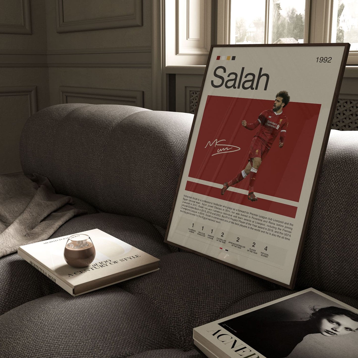 Mohamed Salah Poster Postersport