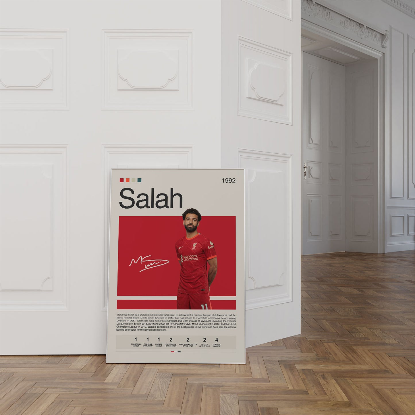 Mohamed Salah Poster Postersport