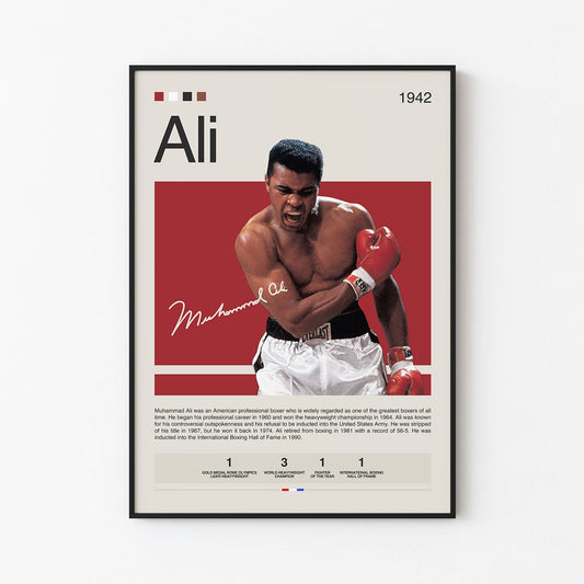 Mohammed Ali Poster Postersport