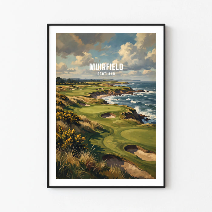 Muirfield - Scottish Links Golf Poster