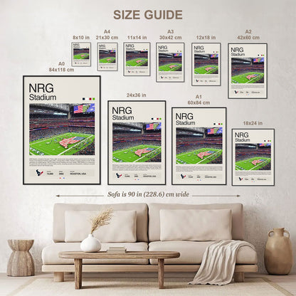 NRG Stadium Poster Postersport