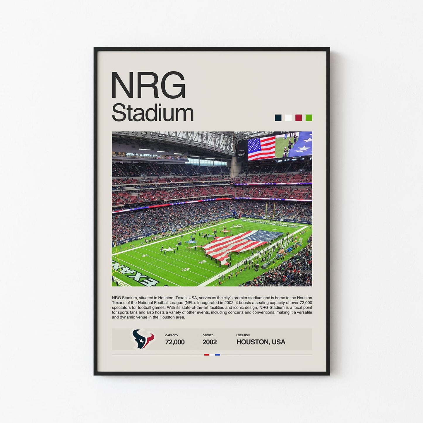 NRG Stadium Poster Postersport