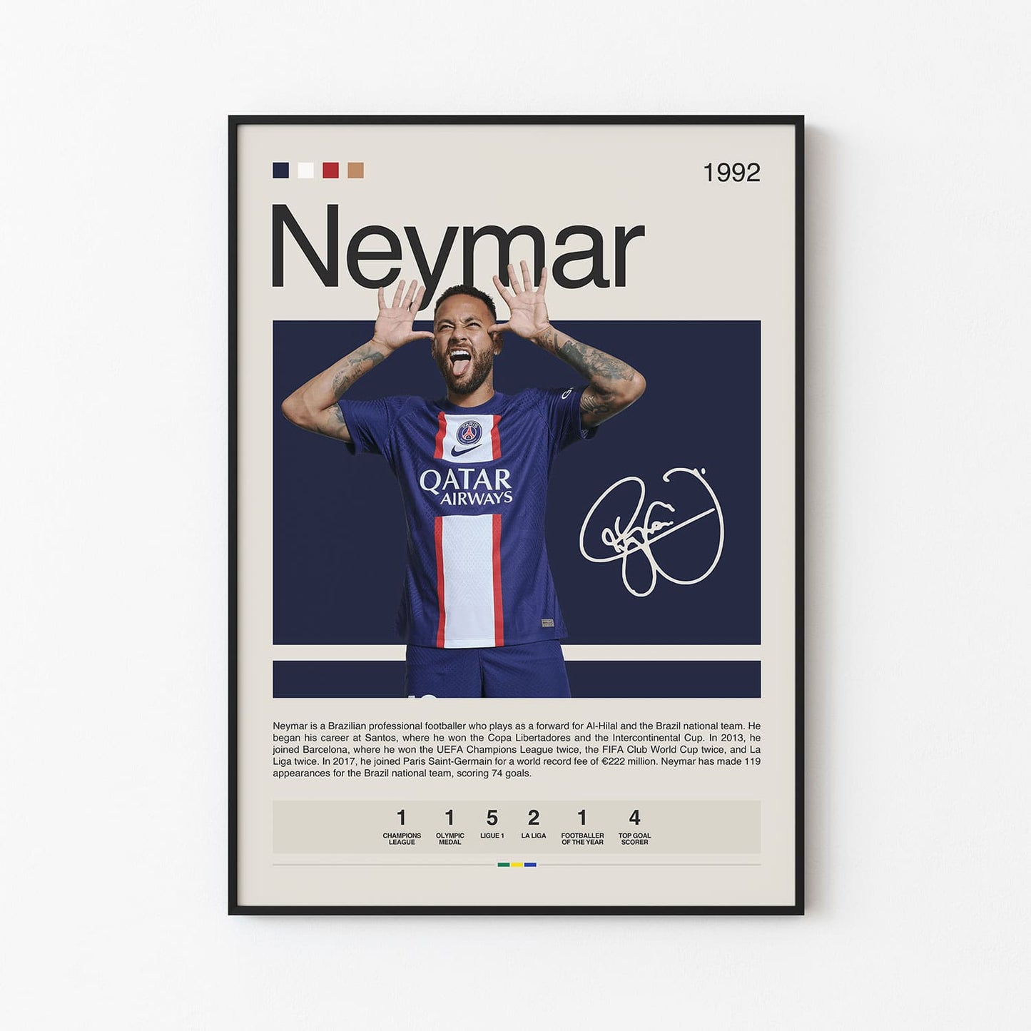 Neymar Poster Postersport