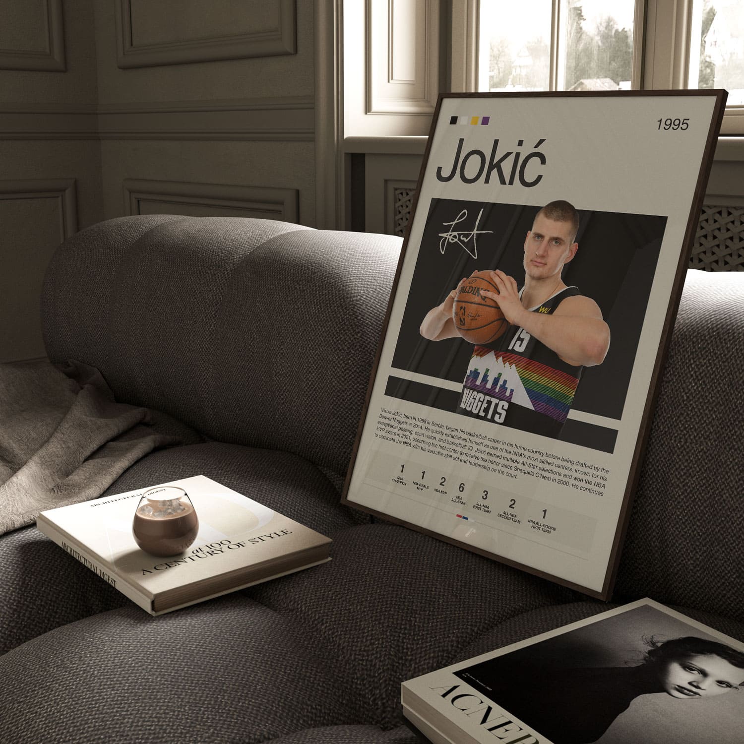 Nikola Jokic Poster Postersport