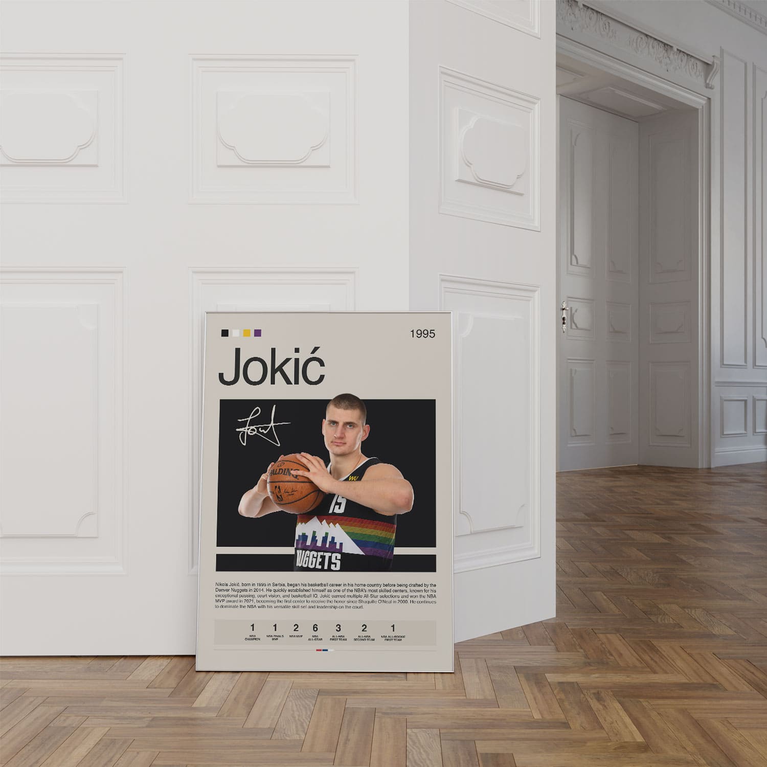 Nikola Jokic Poster Postersport