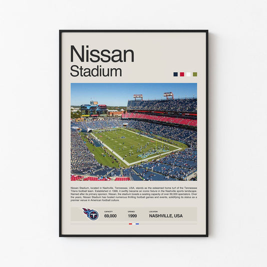 Nissan Stadium Poster Postersport