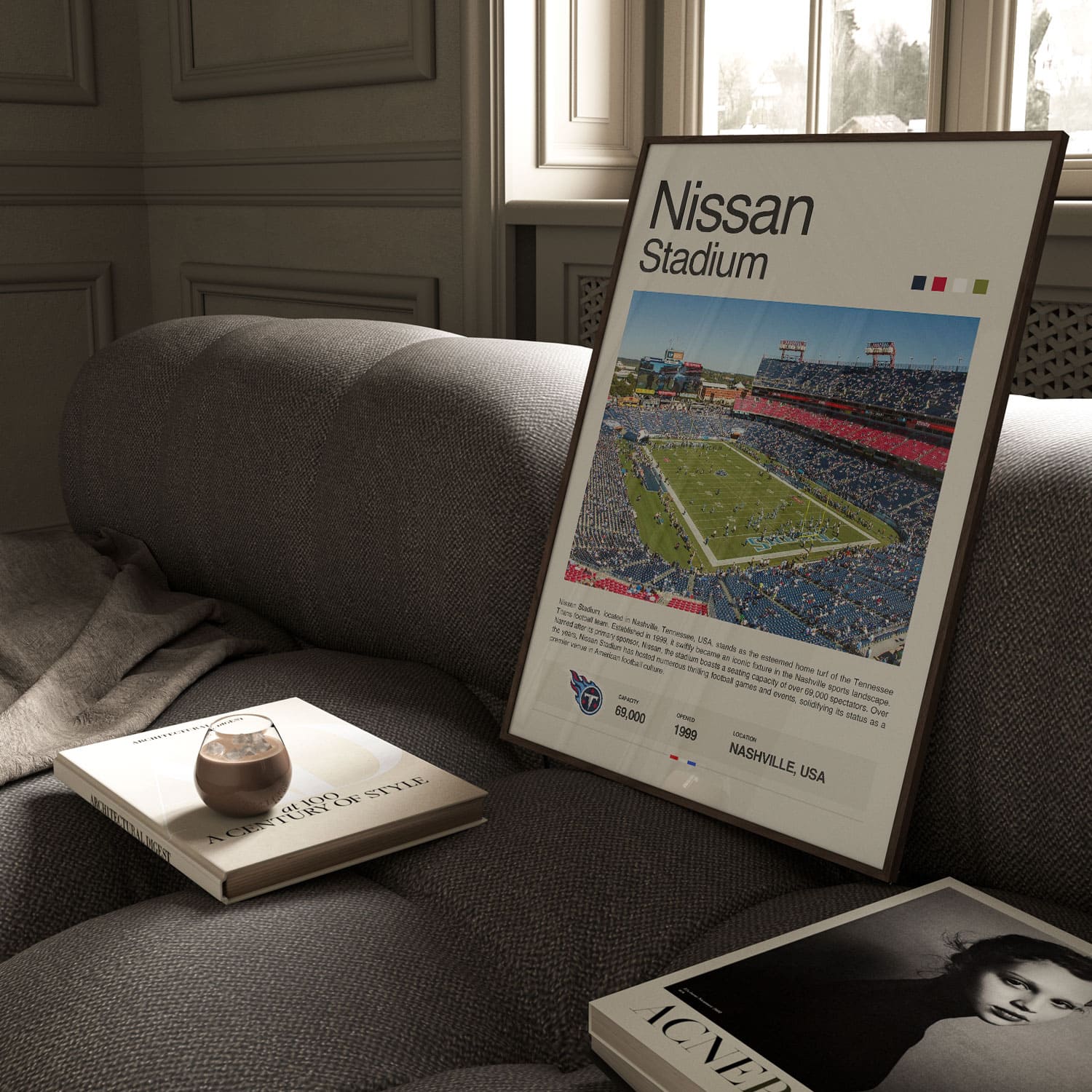 Nissan Stadium Poster Postersport