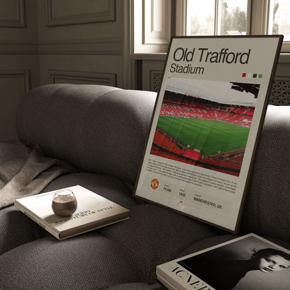 Old Trafford Poster Postersport