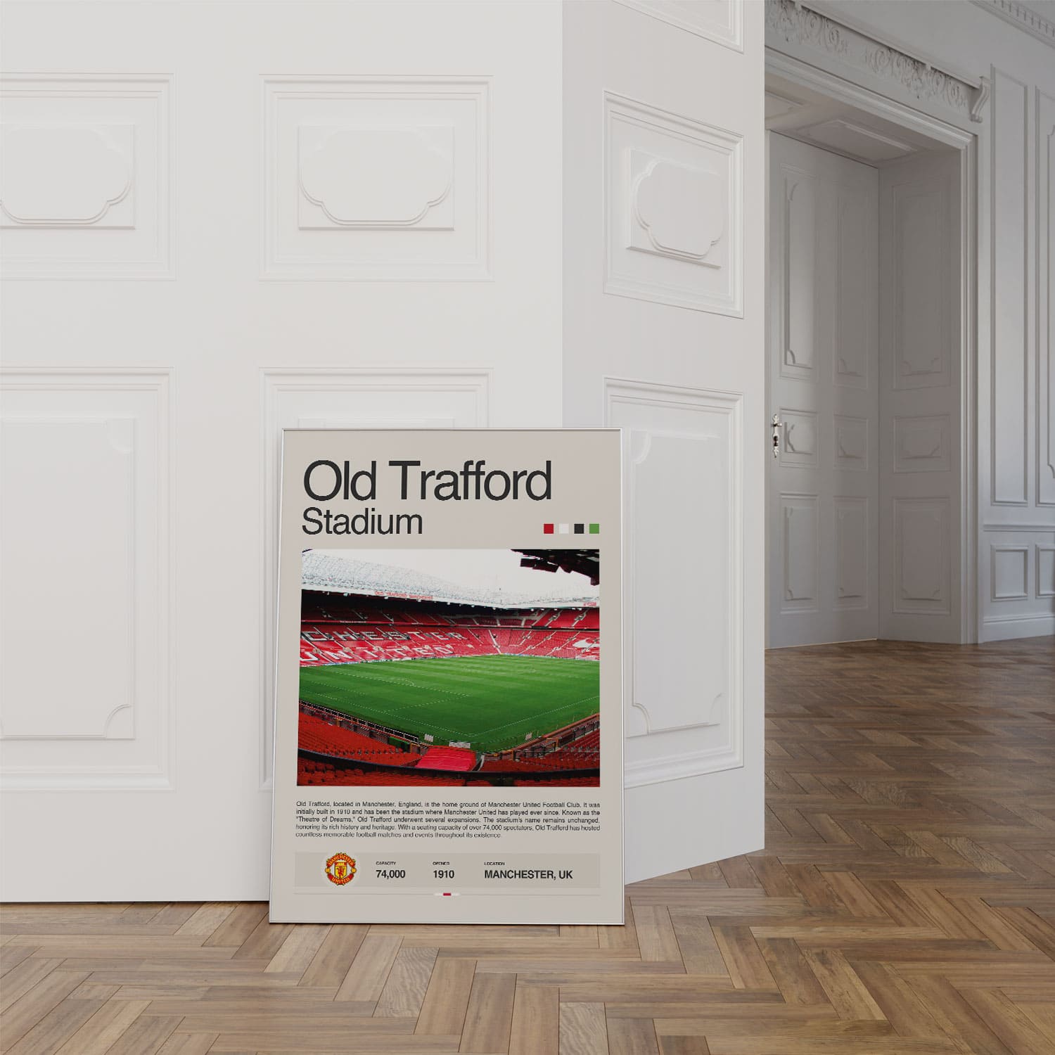 Old Trafford Poster Postersport