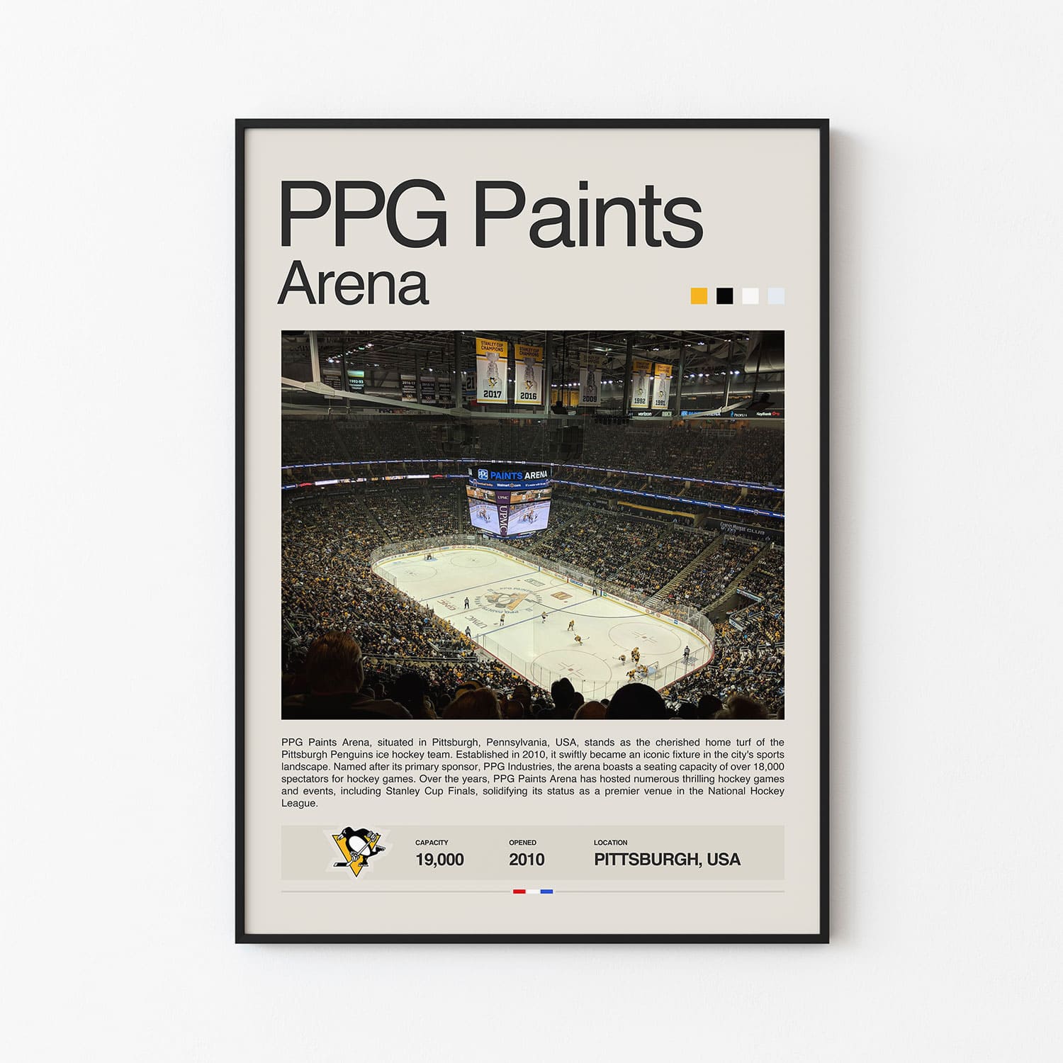 PPG Paints Arena Poster Postersport