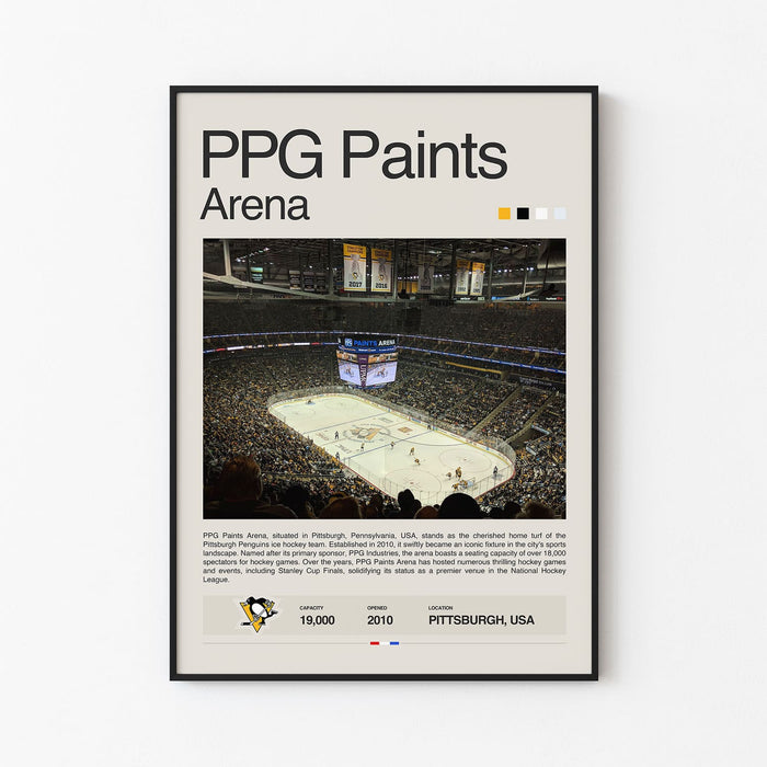 PPG Paints Arena Poster