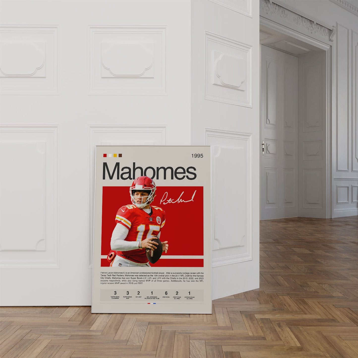 Patrick Mahomes Poster Postersport