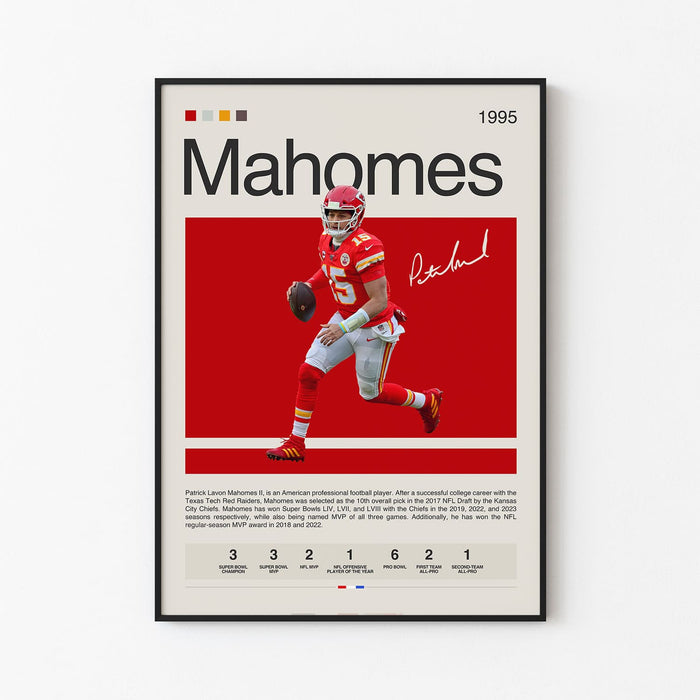 Patrick Mahomes Poster