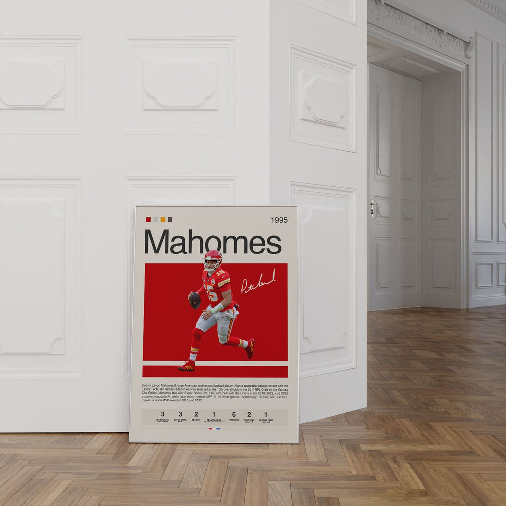 Patrick Mahomes Poster Postersport