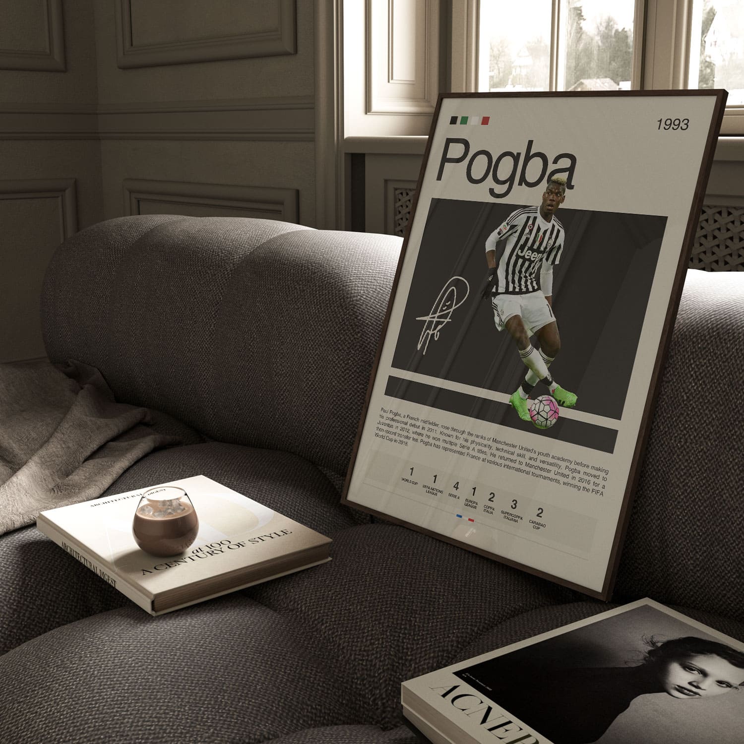 Paul Pogba Poster Postersport